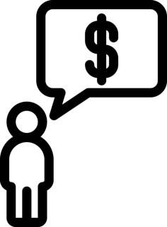 Money Conversation Svg Line Art, Free Vectors File